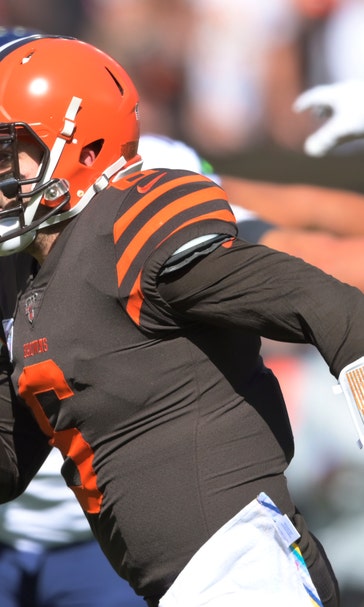 No. 1 pick to No. 1 in picks, Browns QB Mayfield struggling